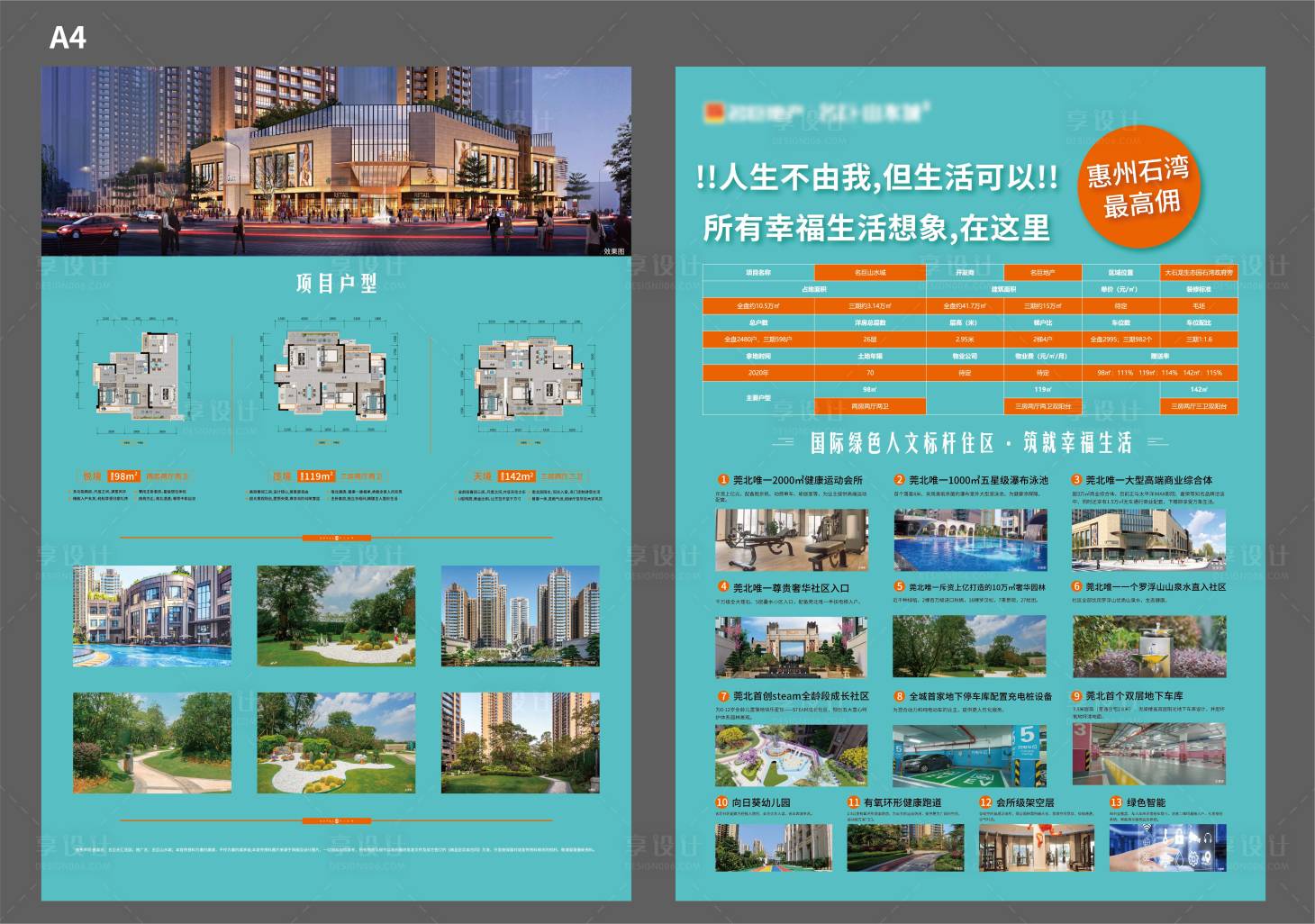 源文件下載【地產價值點戶型單頁】編號：74520024839781718
