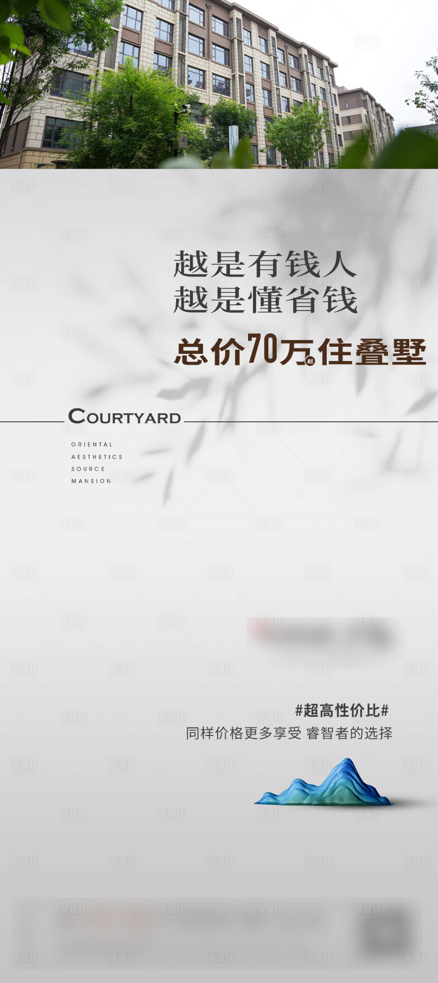 源文件下载【享设计】搜索编号：84920024812744713【别墅价值点海报】