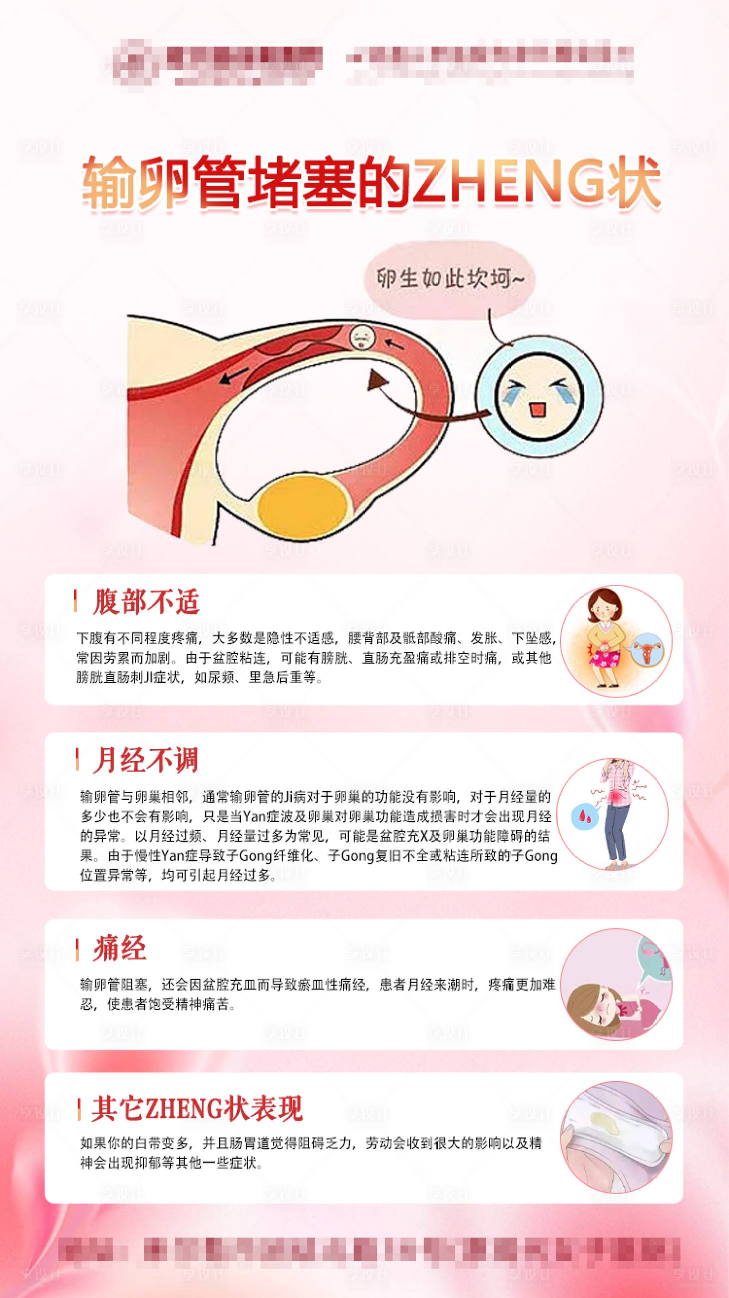 源文件下載【享設計】搜索編號：25910024608938157【婦科科普宣傳海報】