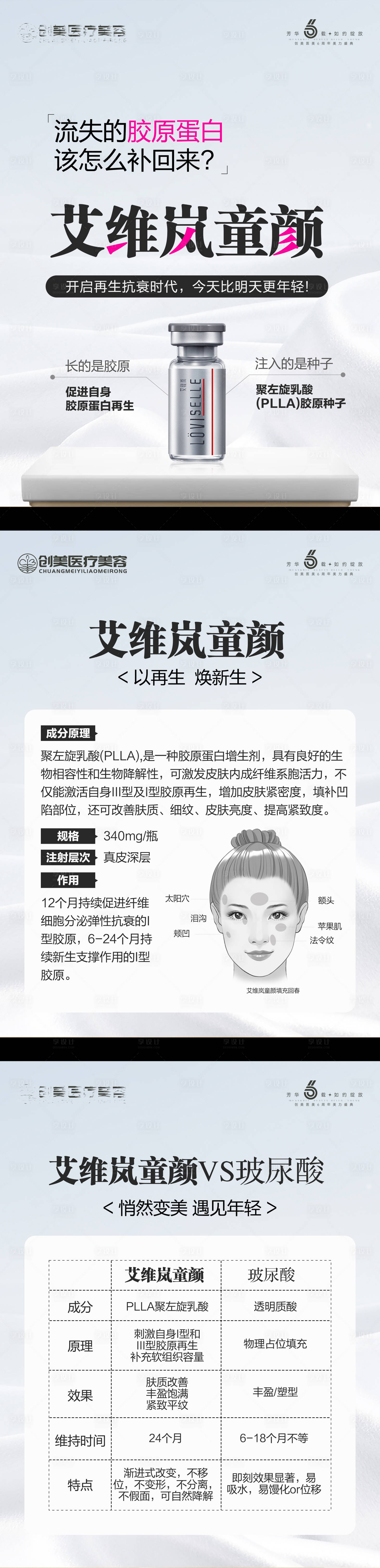 源文件下载【享设计】搜索编号：83940024663392359【医美艾维岚宣传海报】