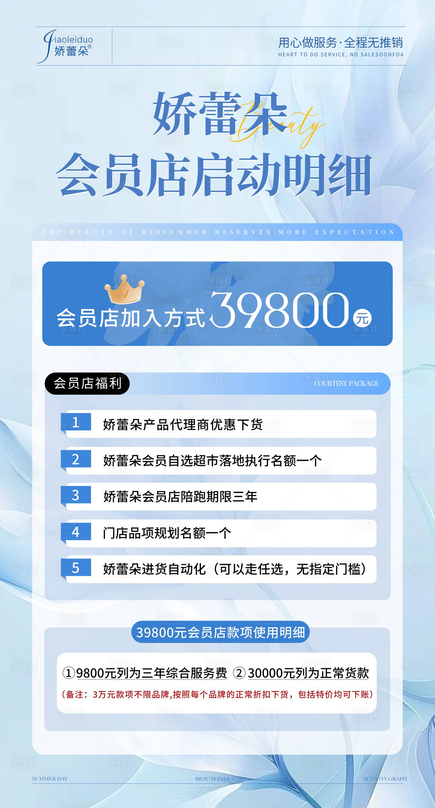 源文件下載【享設計】搜索編號：27160024832889000【美業醫美會員權益海報】