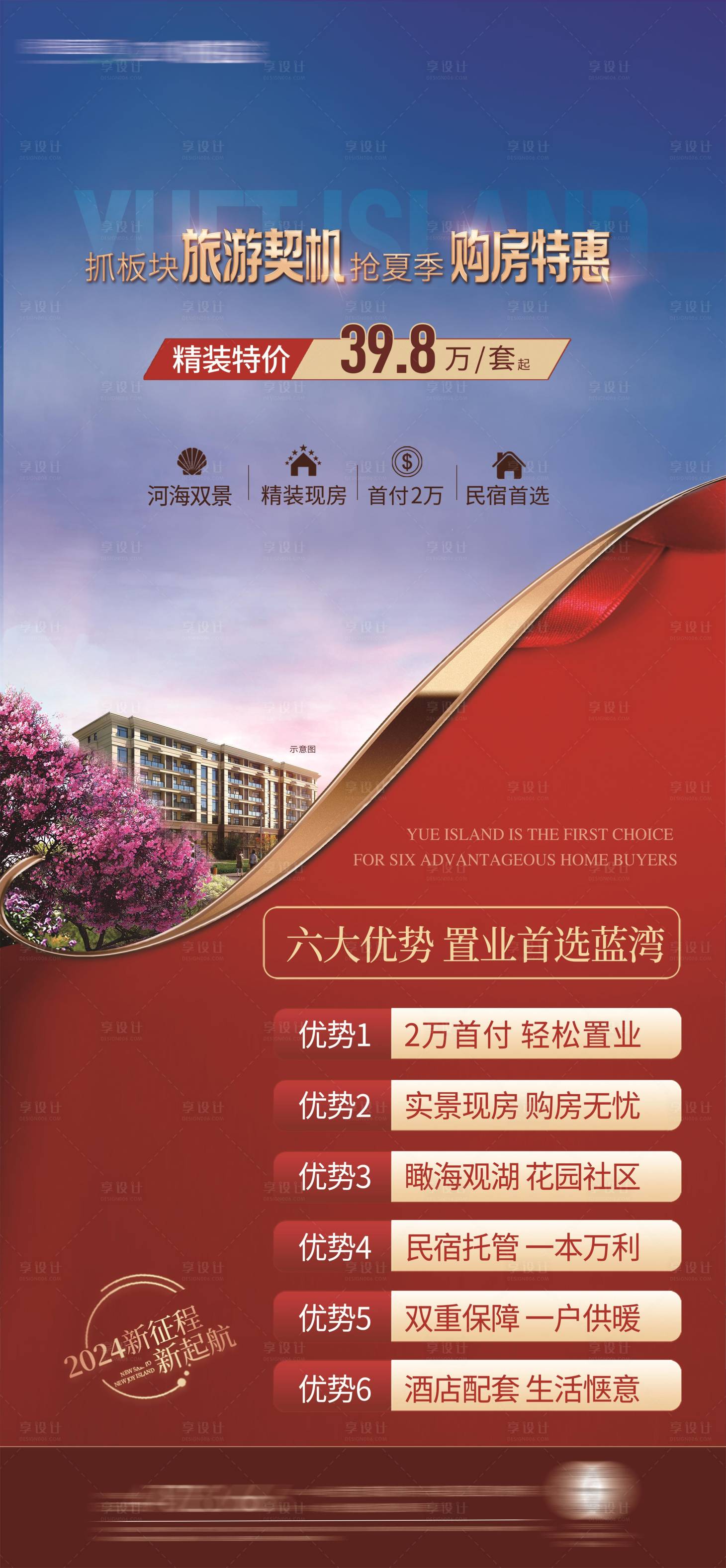 源文件下載【享設計】搜索編號：51180024720084537【地產六重禮特惠刷屏海報】