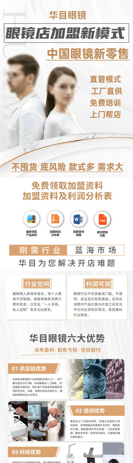 源文件下载【眼镜加盟店长图】编号：45070024550965333