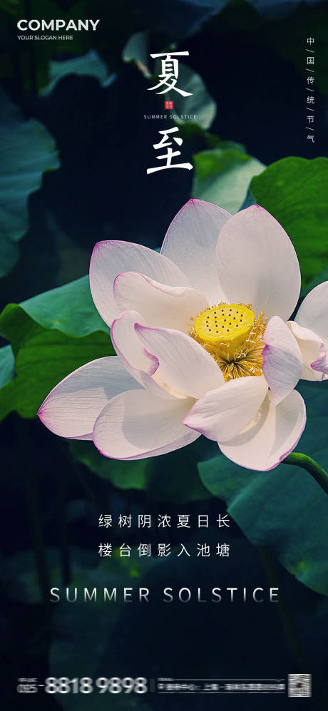 源文件下載【二十四節(jié)氣夏至海報】編號：23200024651663937
