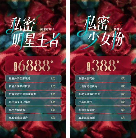 源文件下载【医美私密促销海报】编号：74850024803124264