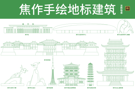 河南焦作地标建筑