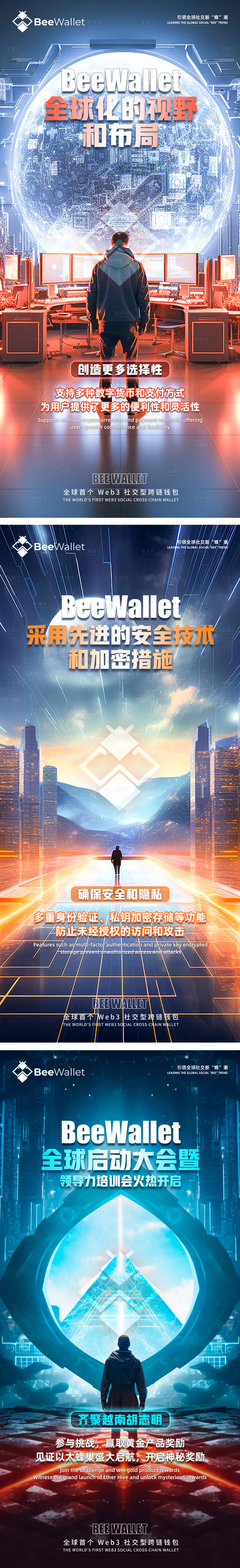 源文件下載【享設(shè)計(jì)】搜索編號：40370024633722070【區(qū)塊鏈未來系列海報(bào)】