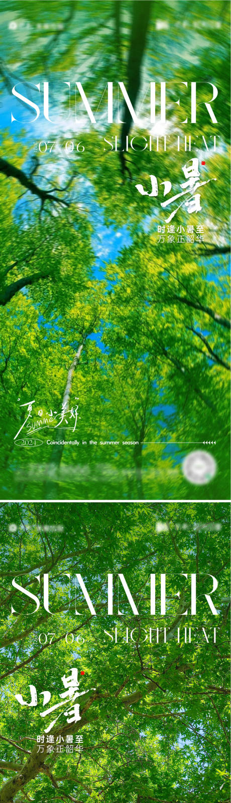 小暑海报