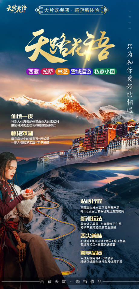 编号：26350024331651663【享设计】源文件下载-西藏旅游海报