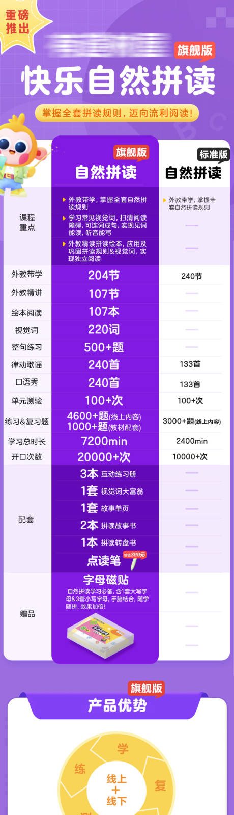 教育课程宣传电商详情页