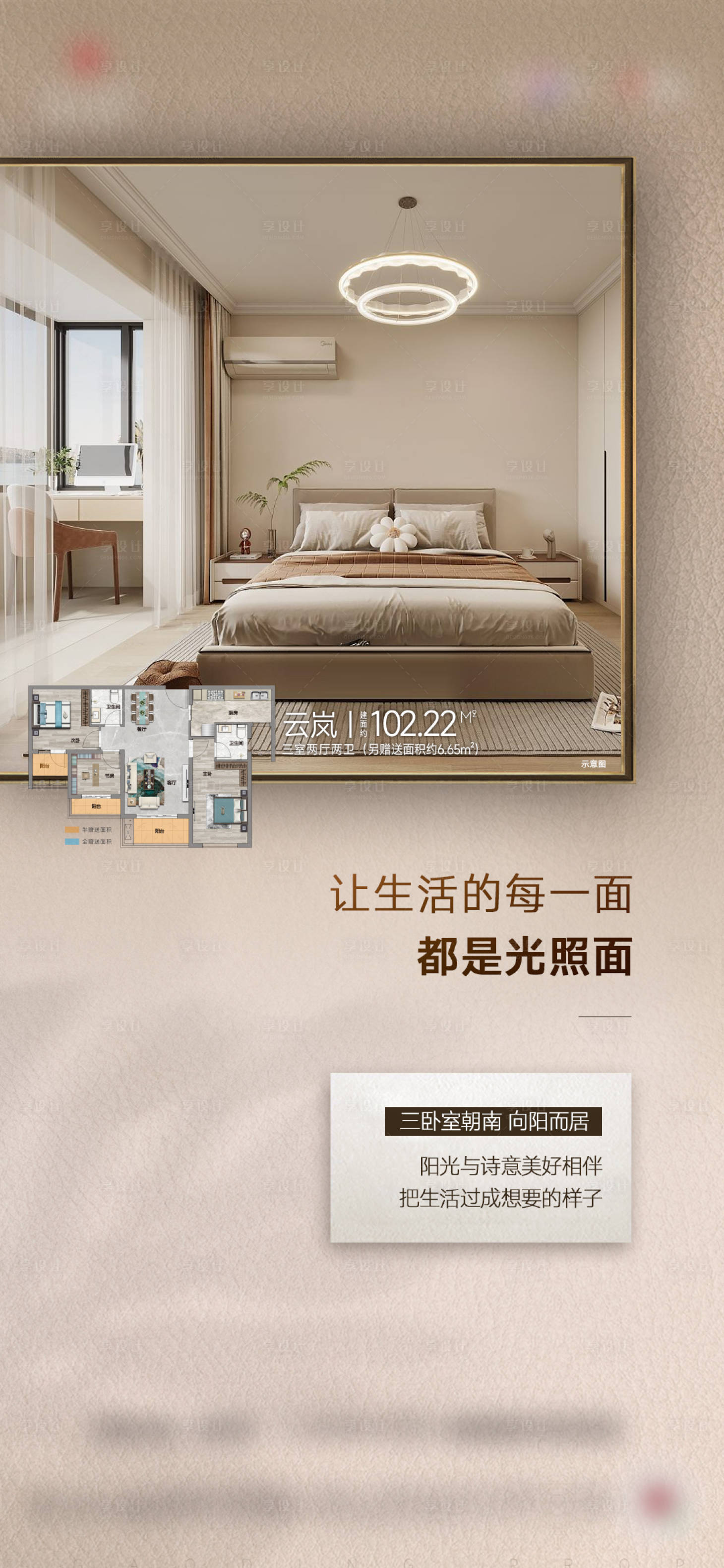 源文件下載【享設(shè)計】搜索編號：99720024390299604【地產(chǎn)戶型洋房配套價值點】