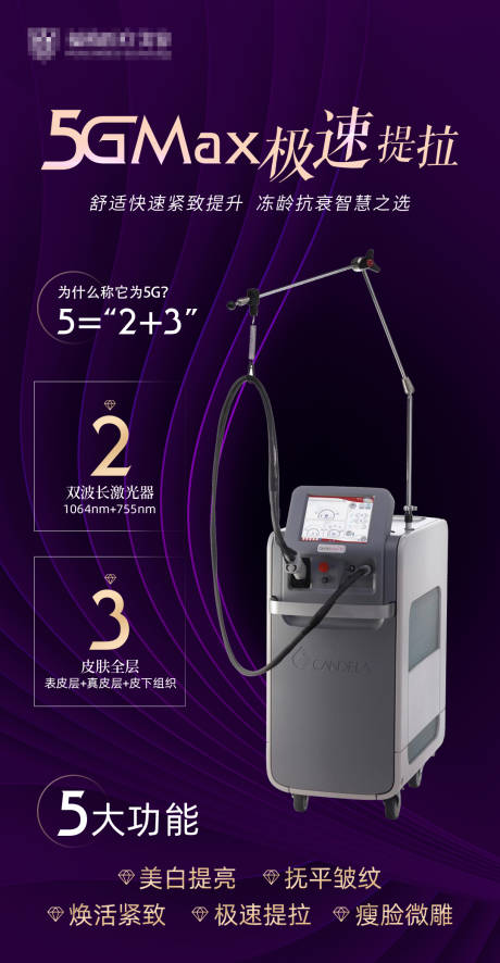 源文件下载【享设计】搜索编号：48470024430843787【医美仪器海报】