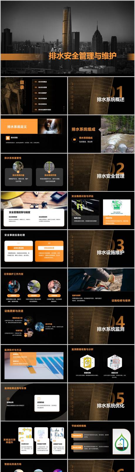 源文件下载【排水安全管理与维护PPT】编号：19960024704489247