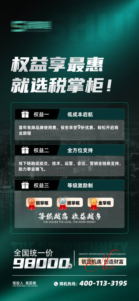 源文件下载【享设计】搜索编号：58810024752389166【权益海报】