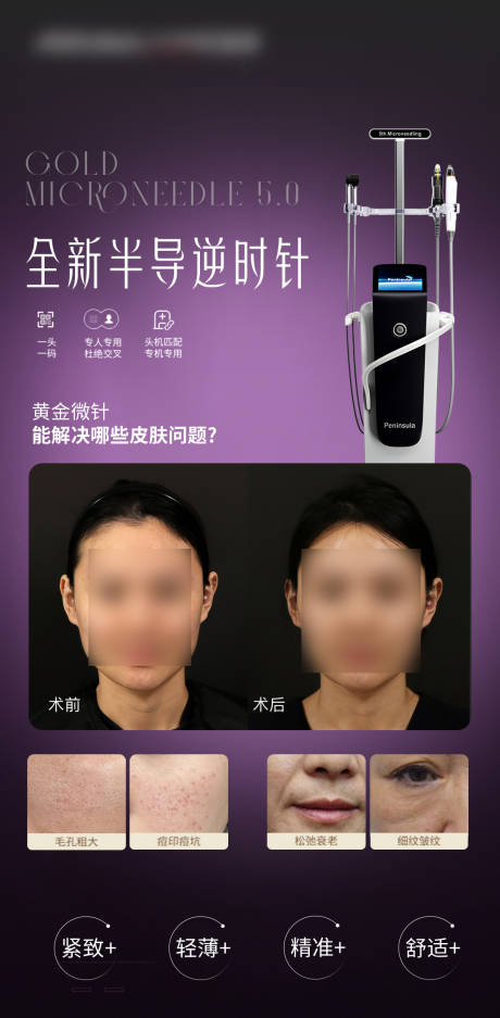 源文件下载【享设计】搜索编号：59600024621364935【医美抗衰案例对比海报】