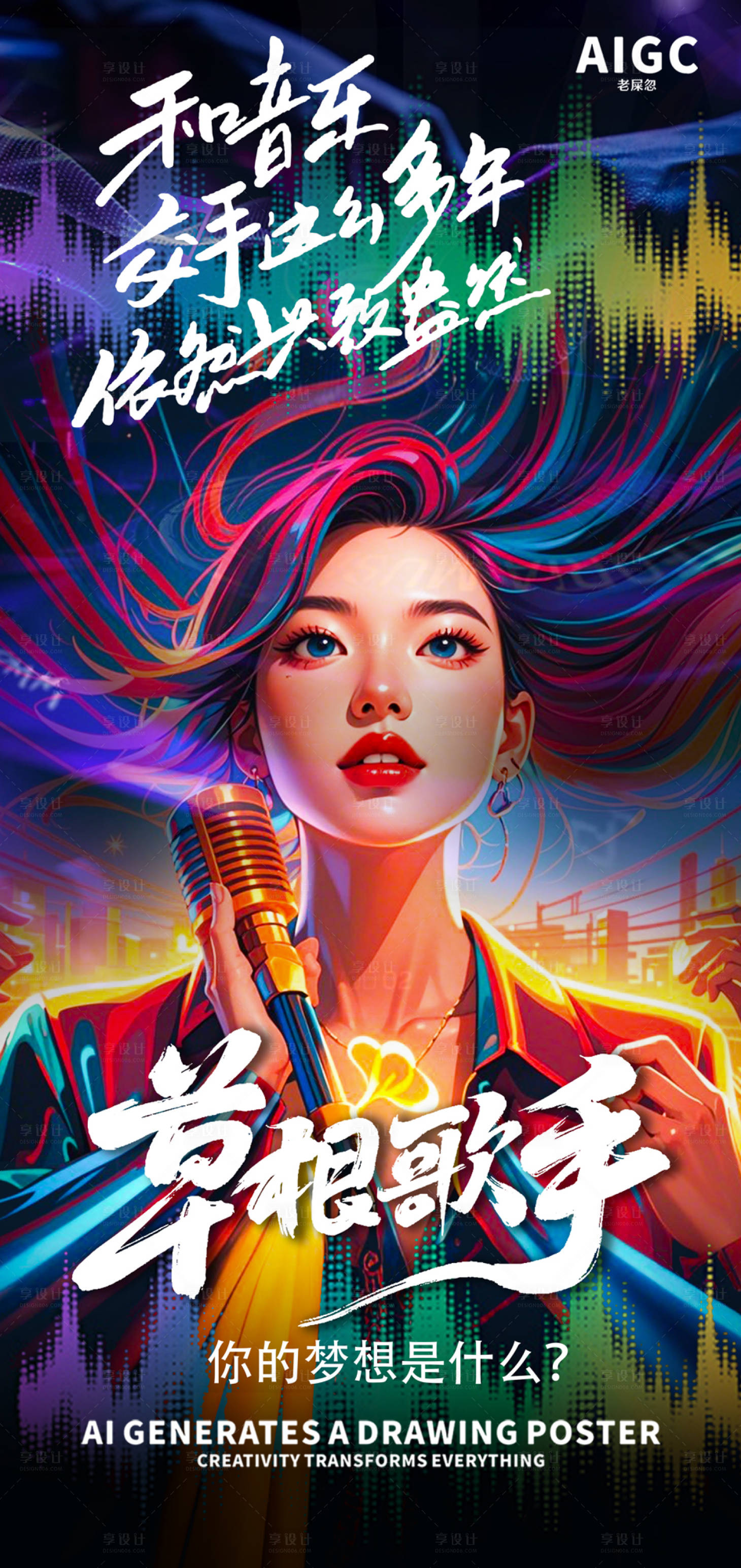 源文件下載【享設計】搜索編號：73340024435476701【音樂海報】