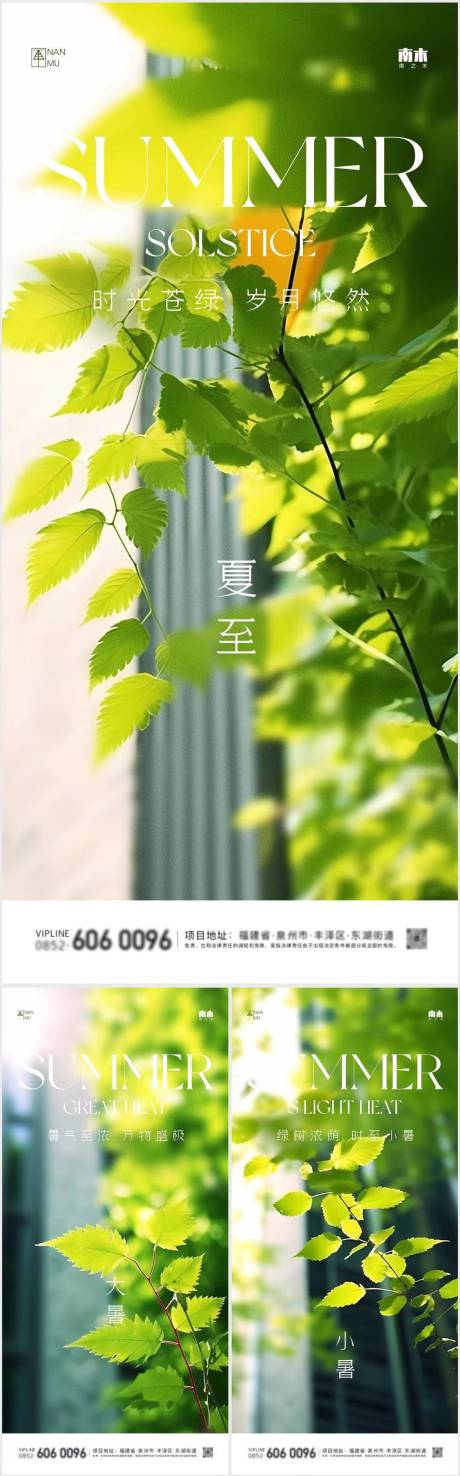 源文件下载【享设计】搜索编号：24570024477368973【夏至小暑大暑海报】