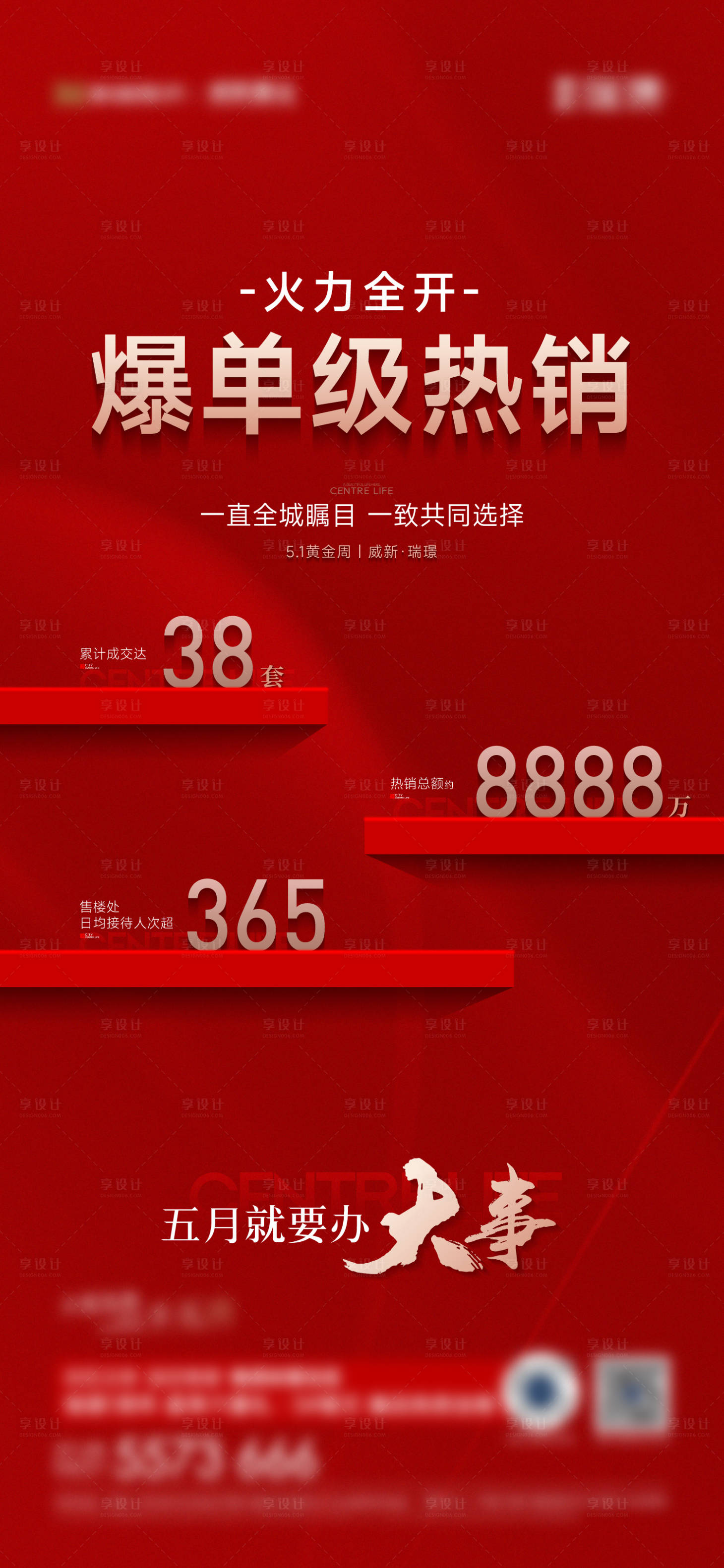 源文件下载【享设计】搜索编号：96770024681711435【地产战报海报】