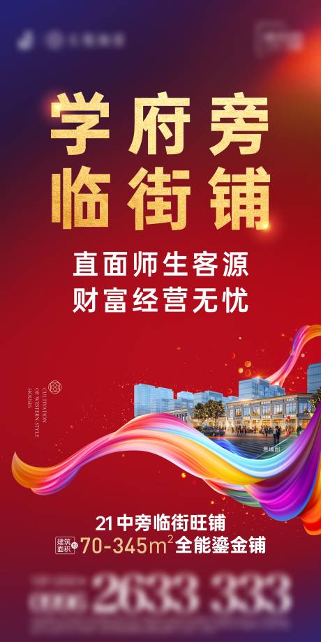 源文件下载【商业地产金铺海报】编号：21830025220709105