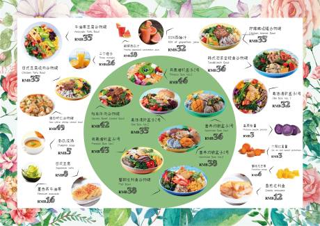 编号：80940024969339126【享设计】源文件下载-轻食减肥餐菜单