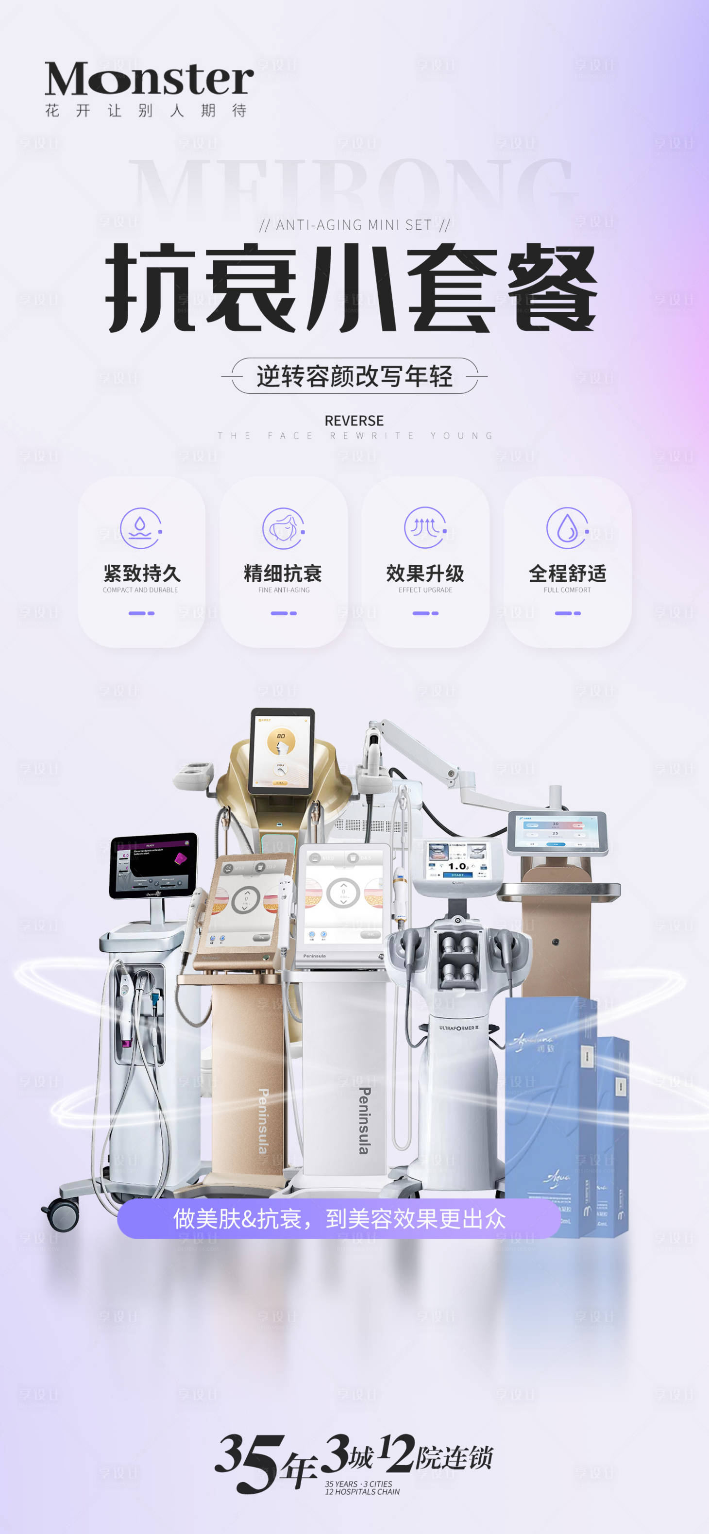 源文件下載【享設(shè)計(jì)】搜索編號：77600025309647347【醫(yī)美抗衰海報(bào)】