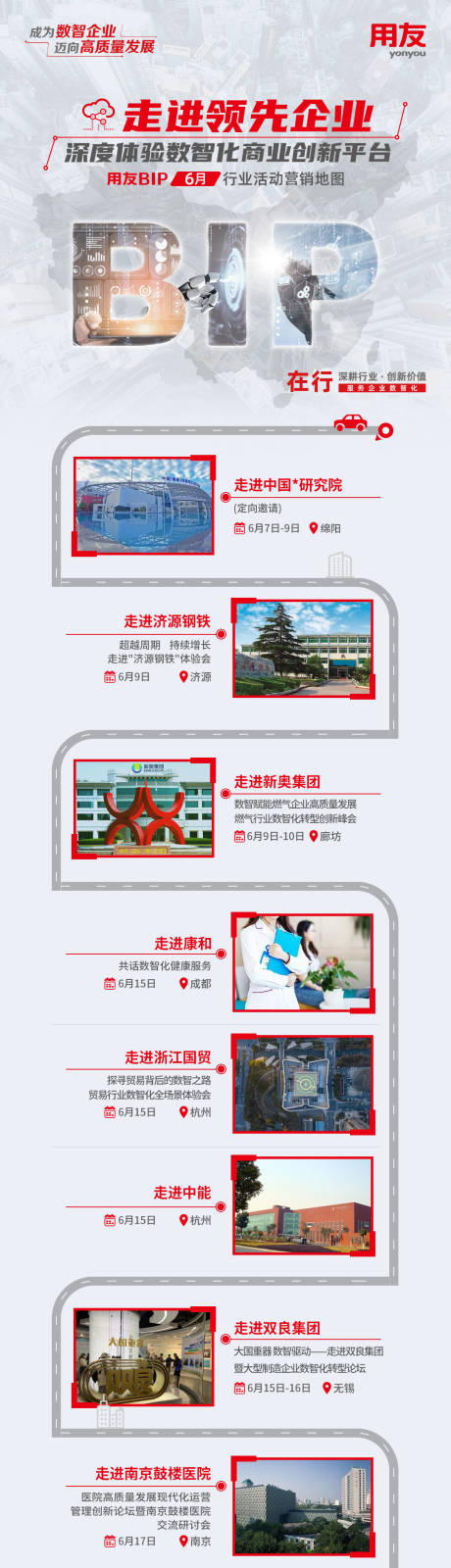 行业营销宣传海报长图