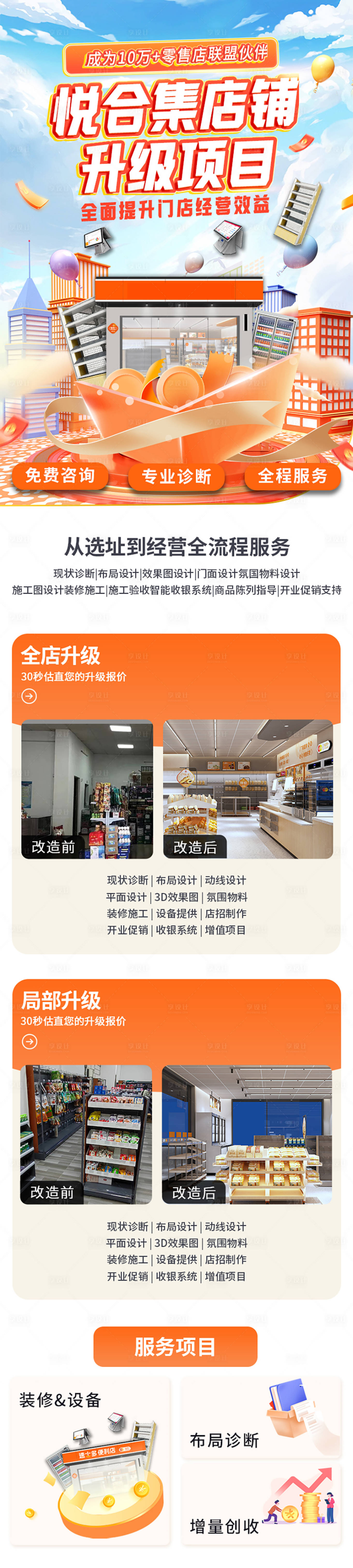 源文件下载【店铺升级页面长图】编号：58550025006199994