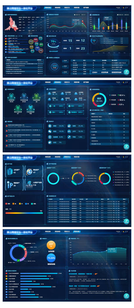 源文件下载【网络安全可视化数据大屏设计】编号：29040025182438882