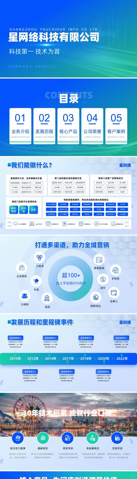 源文件下载【蓝绿渐变科技风科技公司介绍ppt】编号：92780024929041656