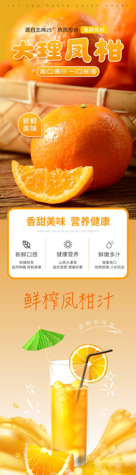 源文件下载【云南凤柑沃柑详情页】编号：23550025001734759