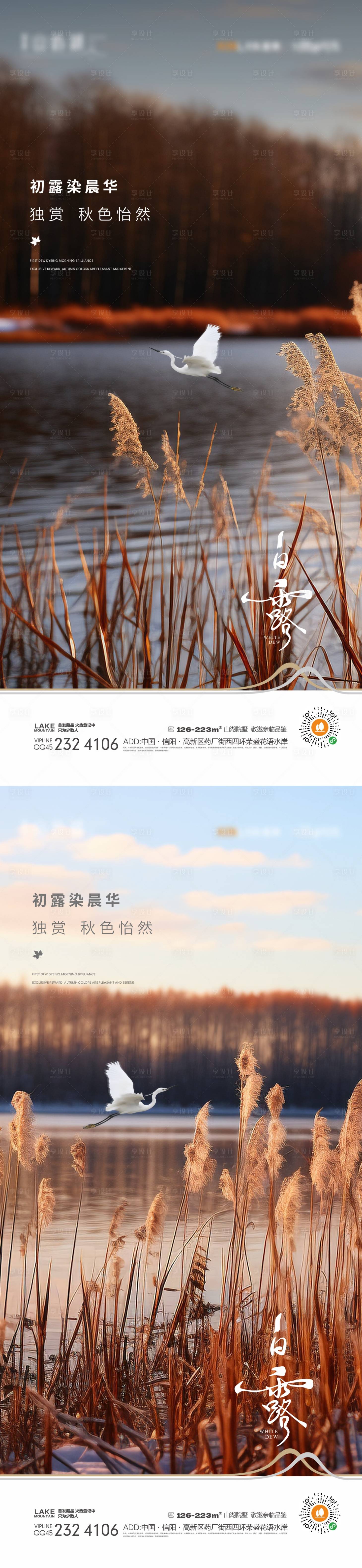 源文件下載【享設計】搜索編號：90960025101548764【白露節氣海報】