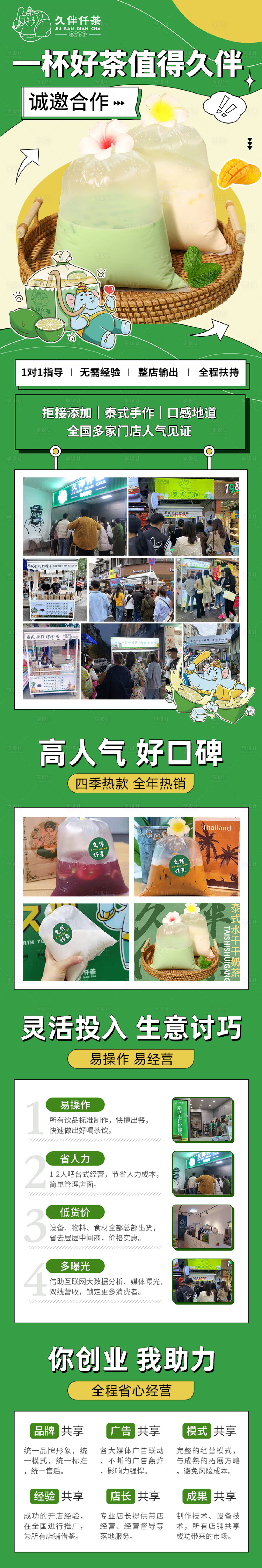 源文件下載【奶茶招商落地頁】編號：19930025126178275