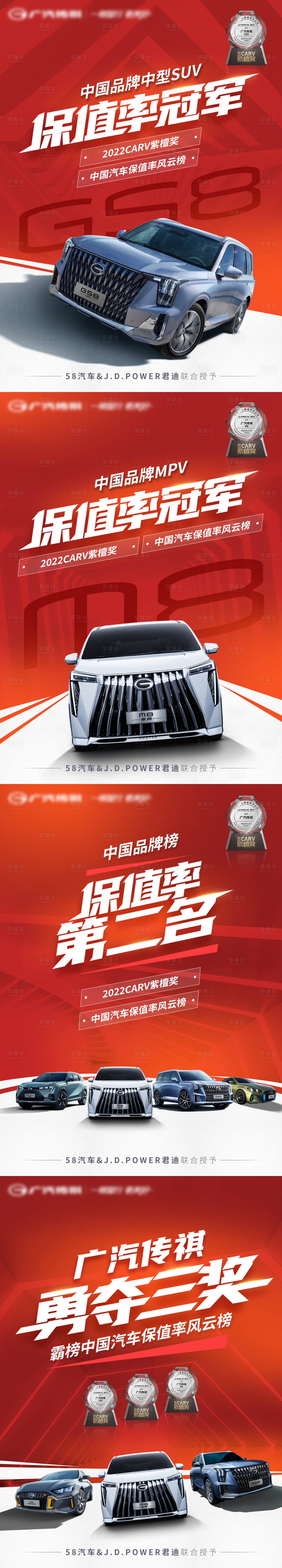 源文件下载【享设计】搜索编号：88460025090309449【汽车年度报告宣传系列海报】