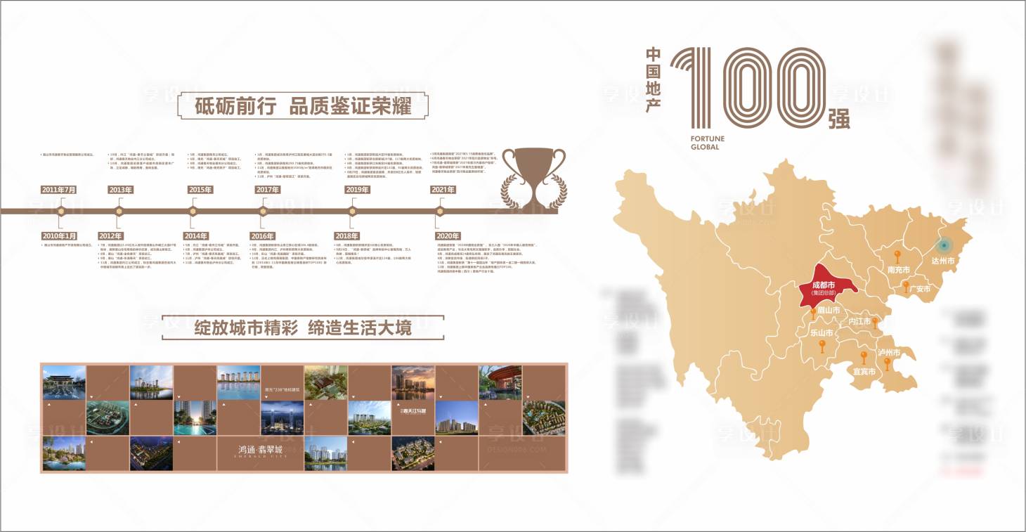 源文件下載【享設計】搜索編號：83330025164848820【地產品牌墻】