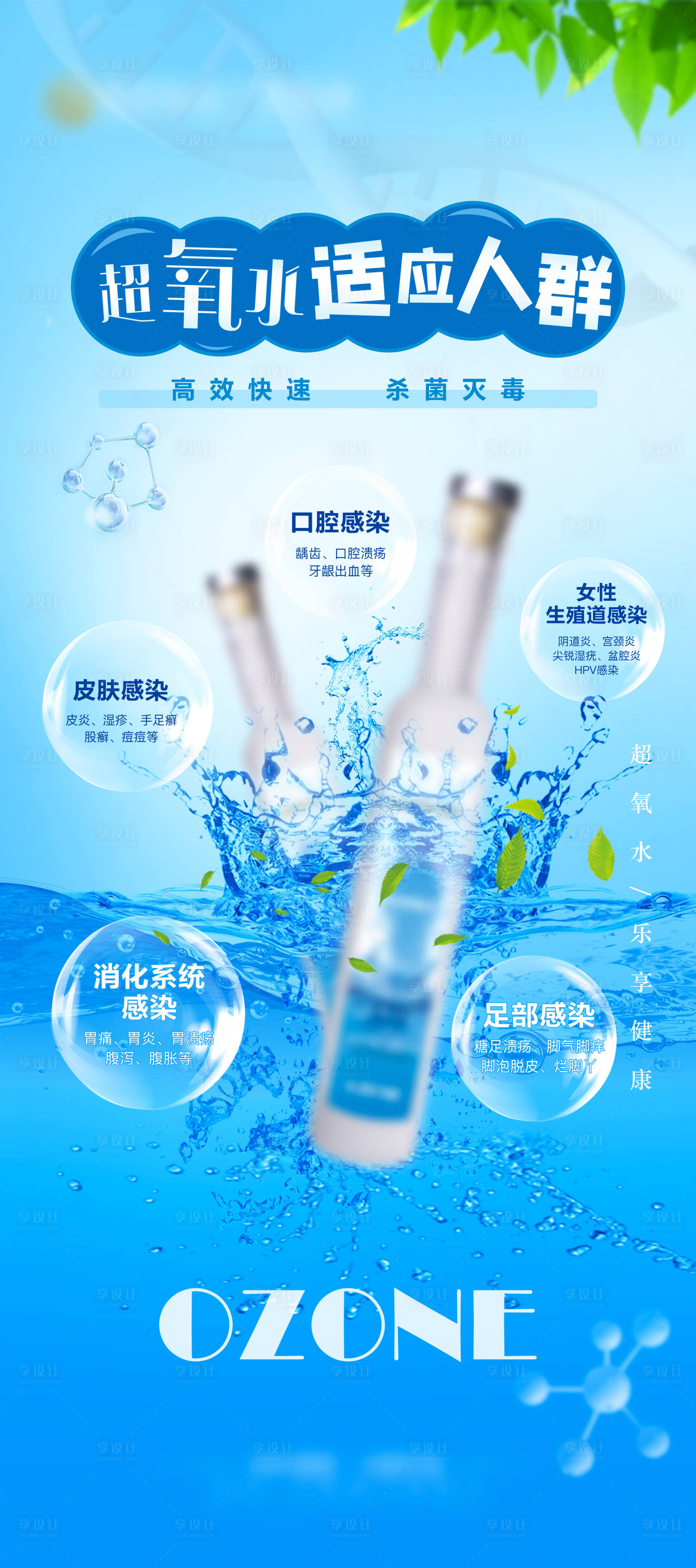 源文件下載【享設(shè)計】搜索編號：67210025358256979【超氧水健康價值點產(chǎn)品圖】