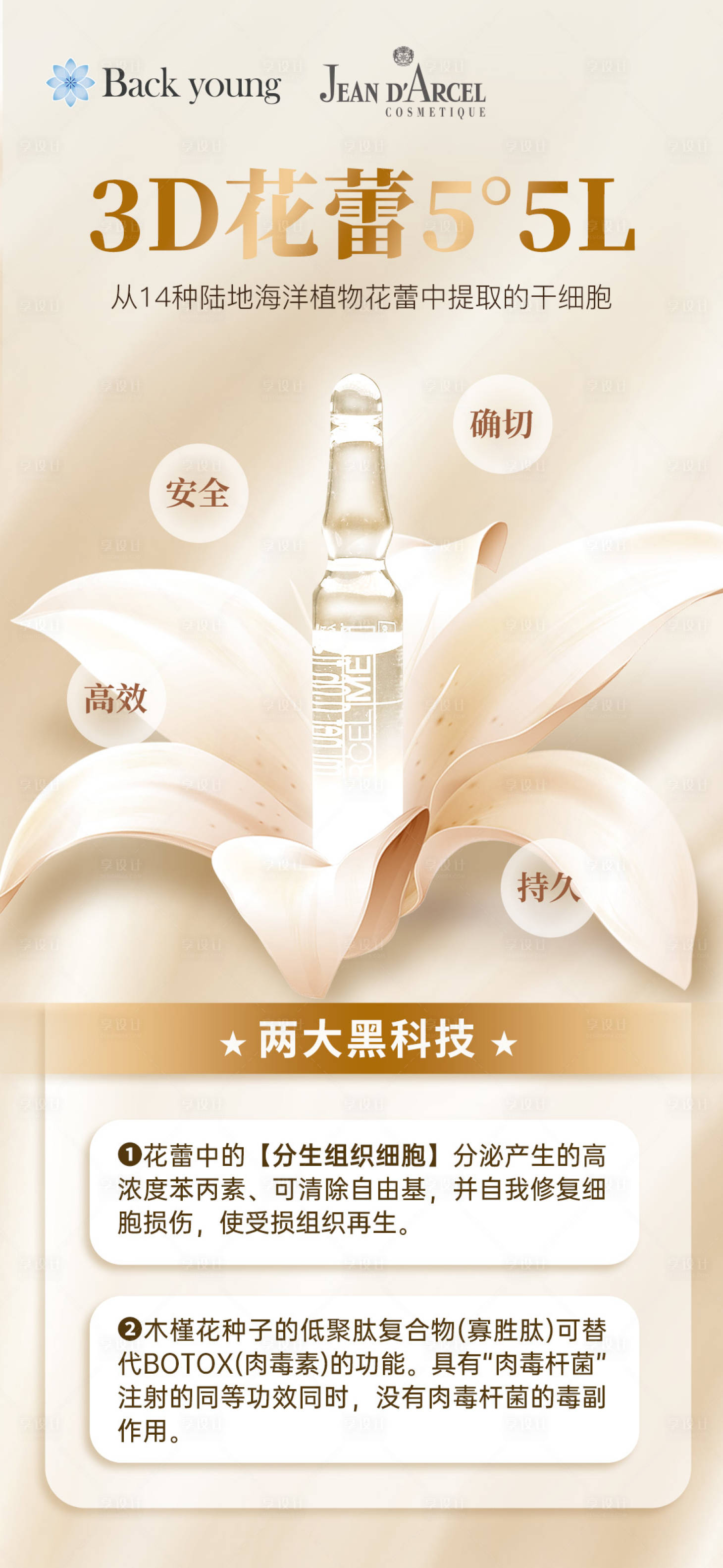 源文件下載【享設計】搜索編號：56110025164568377【醫美精華液宣傳海報】