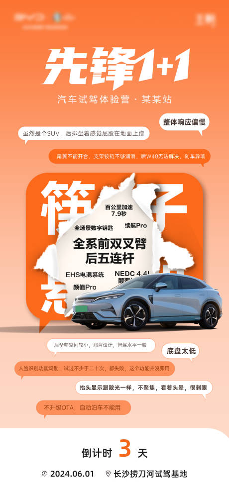 源文件下载【汽车优势卖点创意海报】编号：59710024880102089