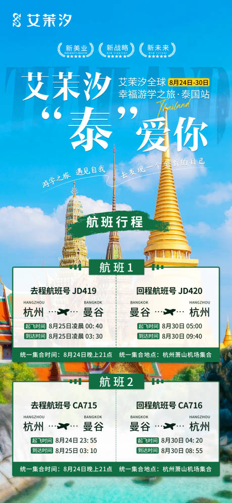 源文件下载【泰国游旅游海报】编号：82000025355559927