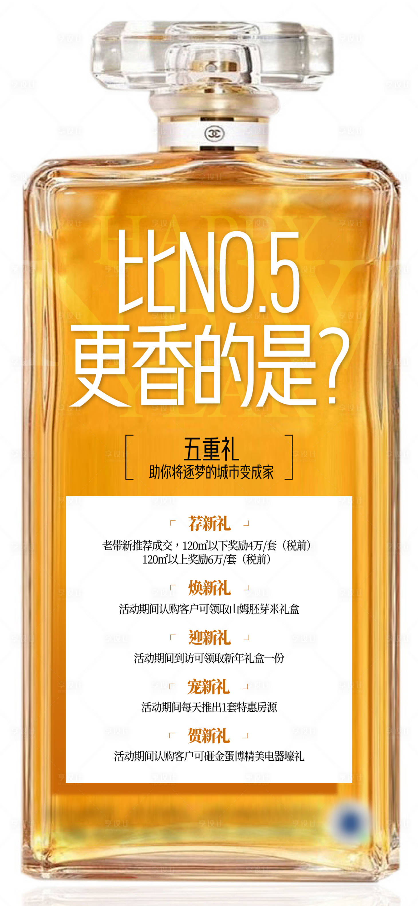 源文件下載【享設計】搜索編號：48940024997484818【香水造型五重禮刷屏海報】