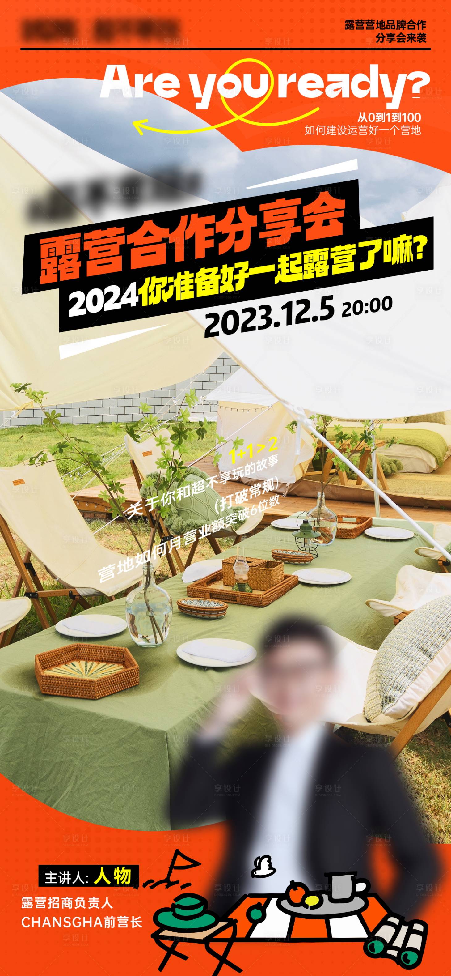源文件下载【旅游创业分享会人物活动海报】编号：65460024892058599