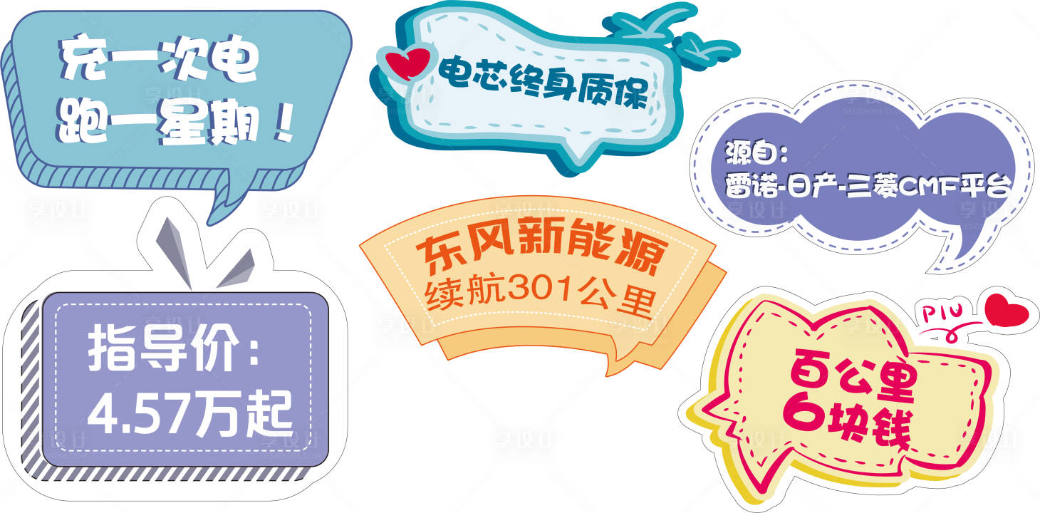 源文件下载【享设计】搜索编号：70340025064552705【夏日汽车手举牌】