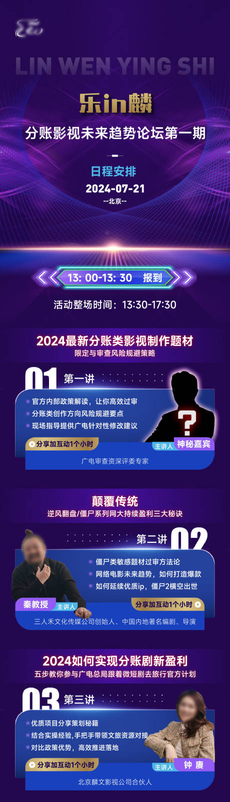 源文件下载【论坛主讲嘉宾简介海报长图】编号：18230025452031881