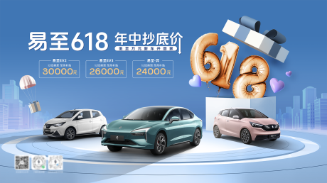 源文件下载【汽车618促销活动背景板】编号：70560024942848186