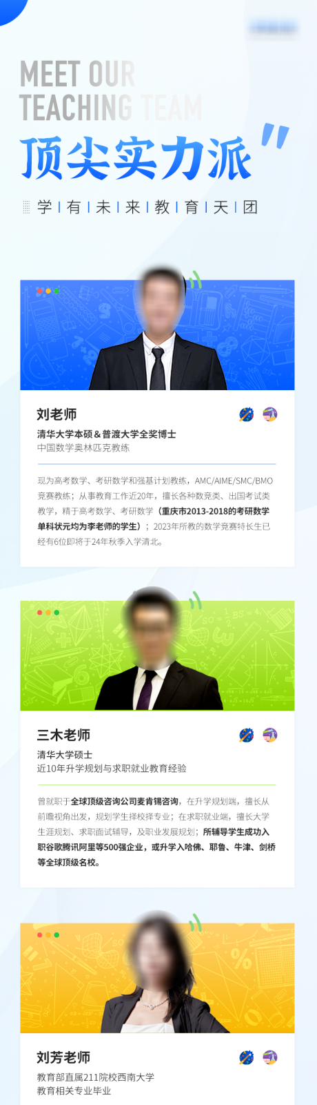 源文件下载【多人物介绍师资海报长图】编号：65160024934523835