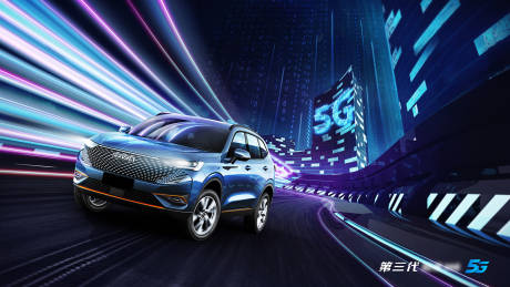 源文件下載【汽車科技KV背景板】編號：92670024867232761