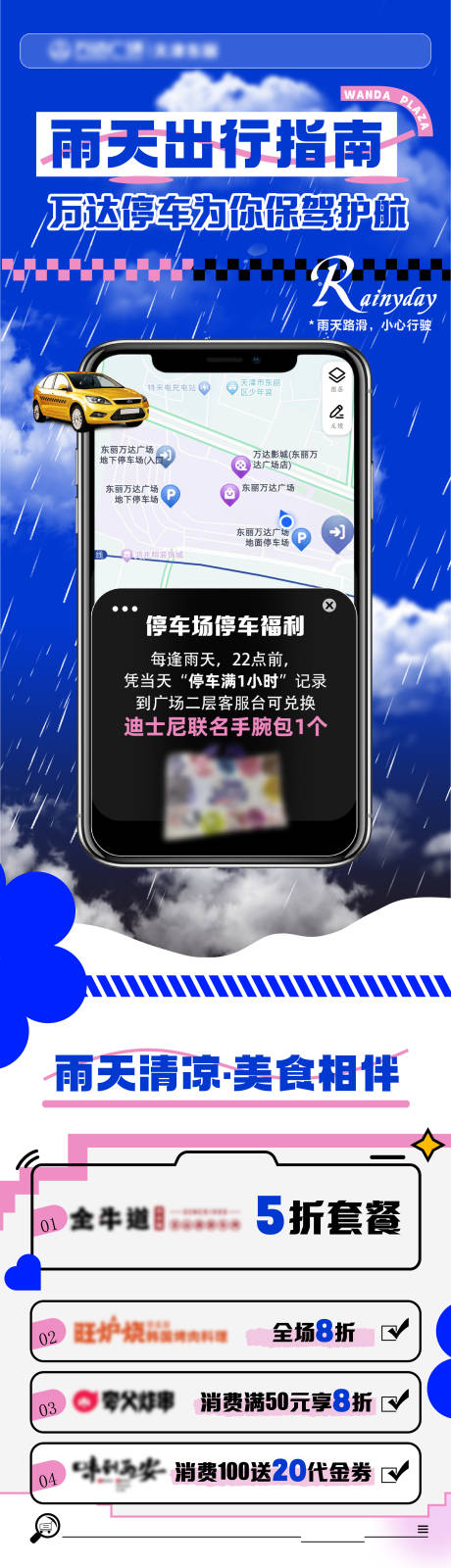 源文件下载【雨天出行指南活动长图】编号：62990025341531857