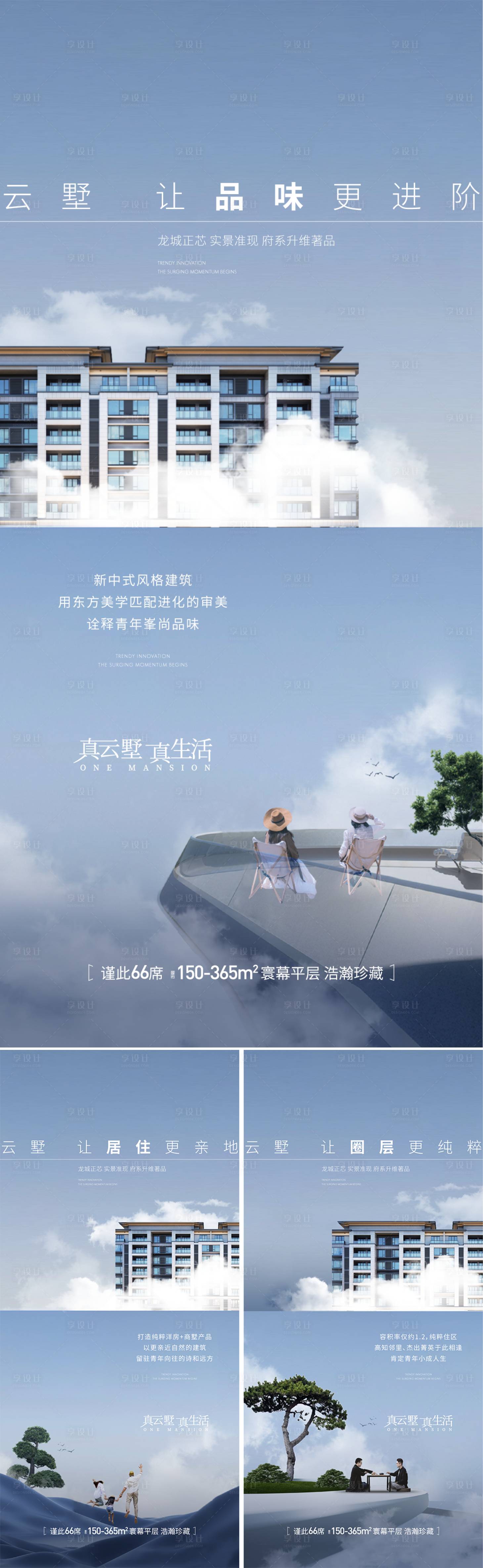 源文件下載【地產(chǎn)改善圈層系列海報】編號：35490025234177464