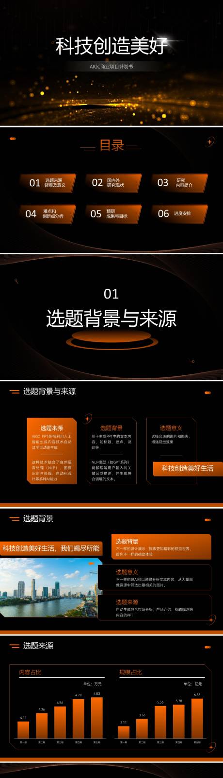 源文件下載【享設計】搜索編號：73250025121978482【科技風商業計劃書PPT】