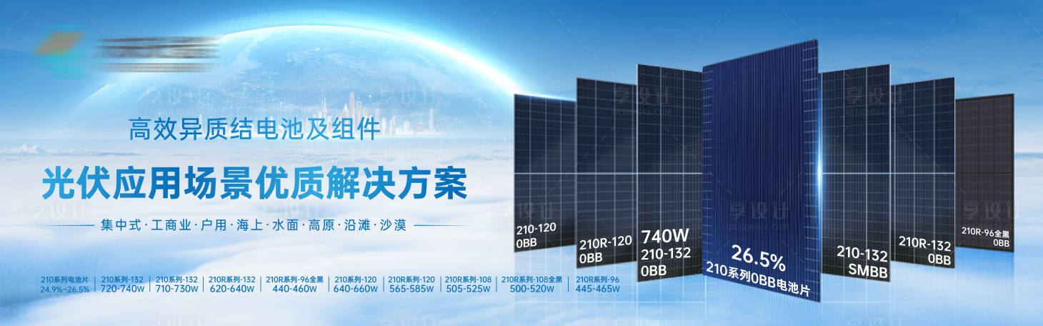 源文件下載【享設(shè)計】搜索編號：87680024940399984【光伏banner】