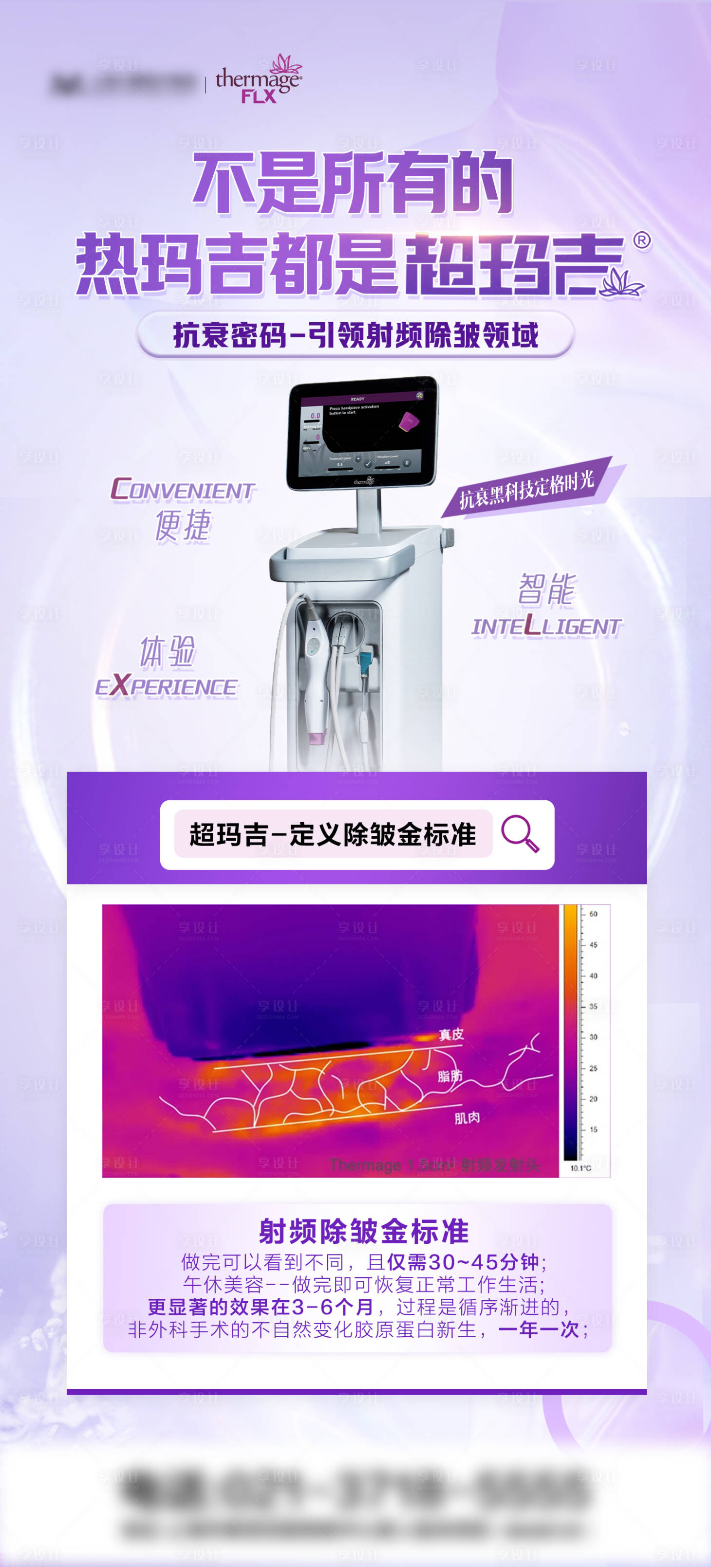 源文件下載【享設計】搜索編號：65600025245353146【醫美熱瑪吉科普海報】